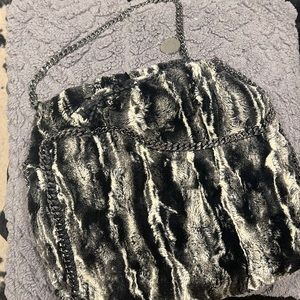 Stella McCartney Falabella faux fur handbag